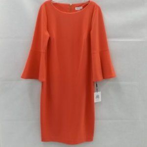 GORGEOUS CALVIN KLEIN WOMEN'S ORANGE NWT SIZE12